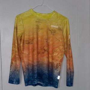 Magellan Outdoors Yellow Classic Fit Shirt